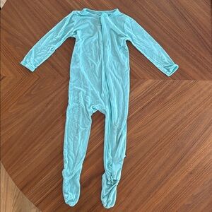 Kyte Baby | Zippered Footie in Robin | sz 18-24 M